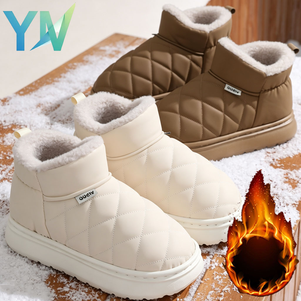 Sewing Fleece - Winter Fleece Lined Slippers Anti Skid