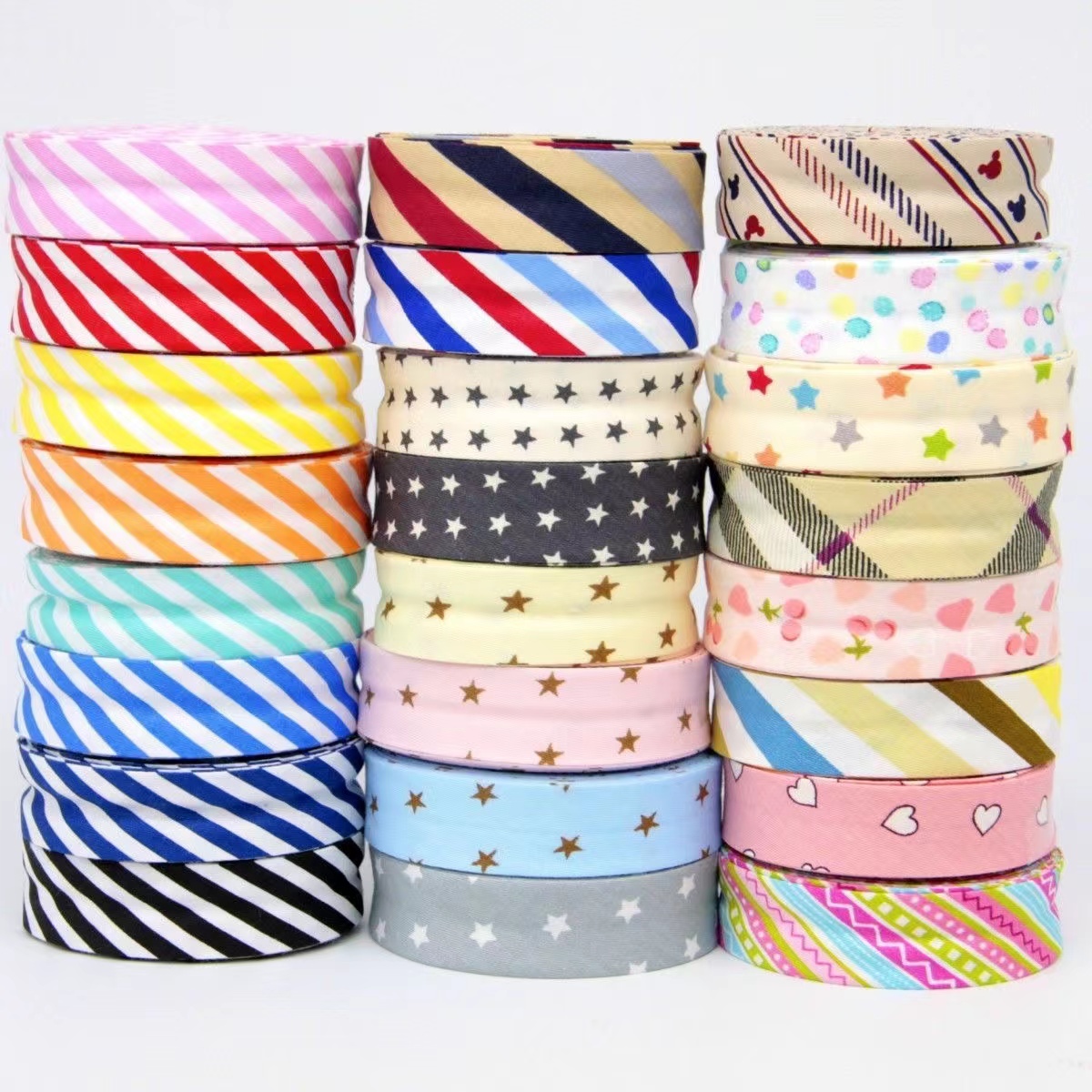 25mm Cotton Single Folded Bias - Binding Tape Bias 评论和价格