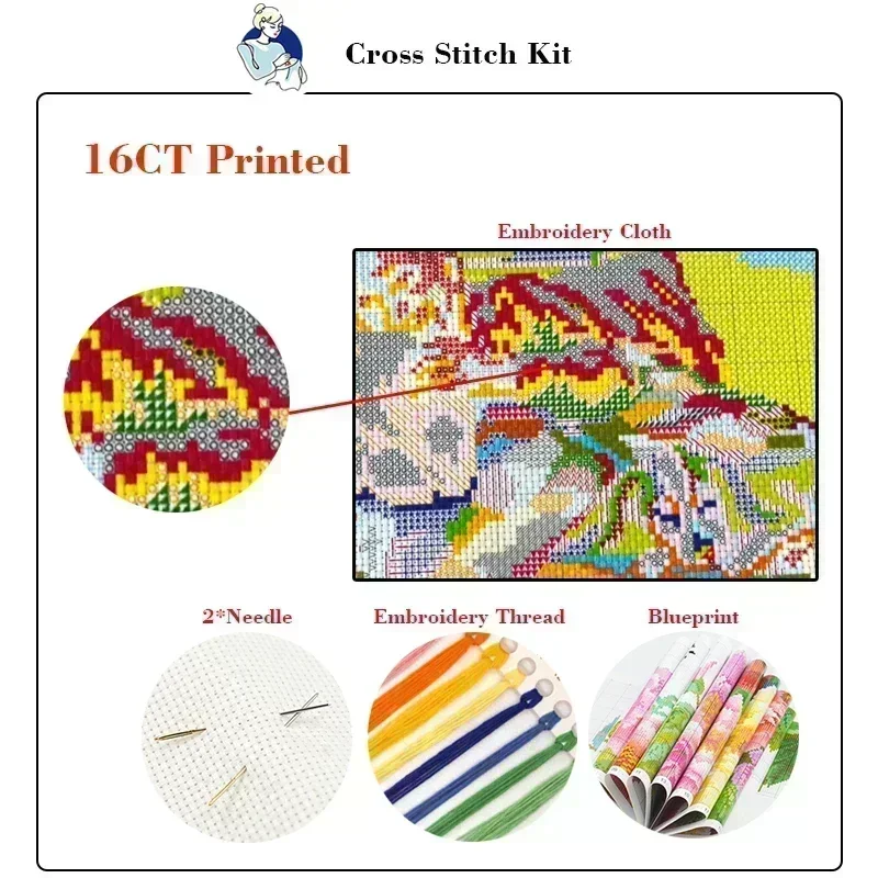 Joy Sunday Cross Stitch Kit Re - Textile Sewing Patterns 评论和价格