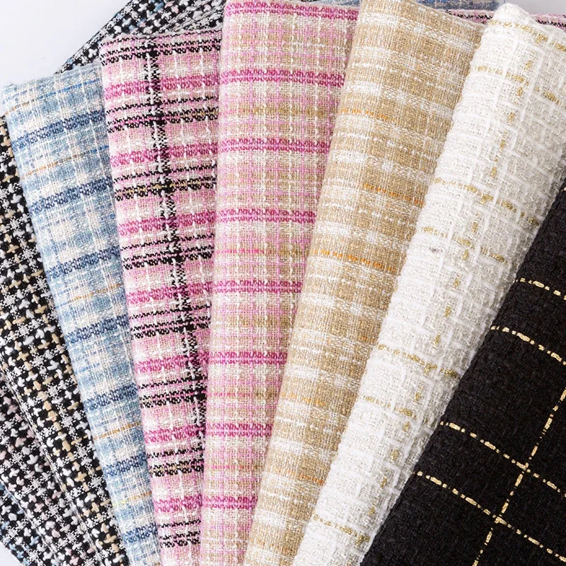 50cm Gold Silk Small Fragrance - Sewing Tweed 评论和价格