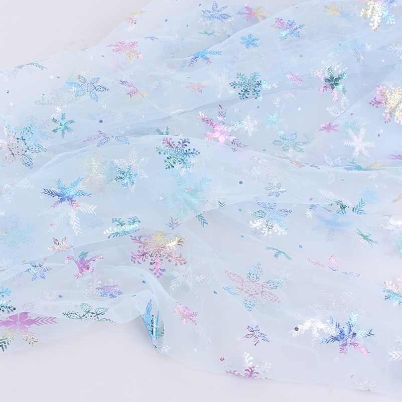 New listing Frozen Mesh Fabric - Sewing By 评论和价格