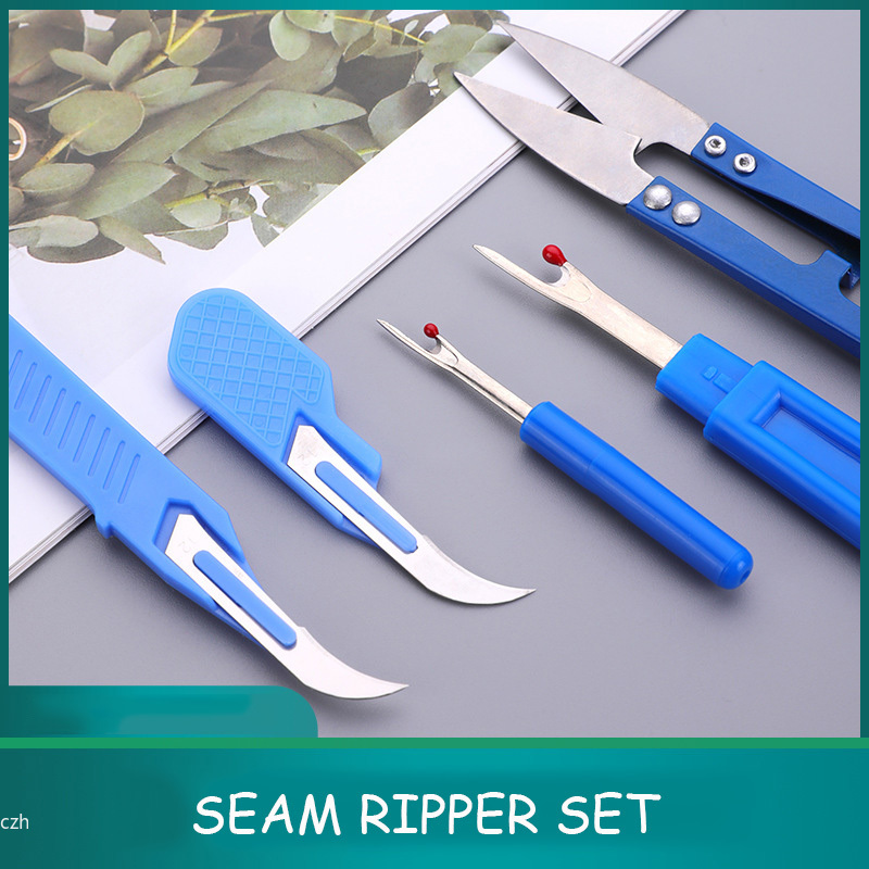 5Pcs Blue Sewing Ripper Kit wi - Sewing Kit 评论和价格