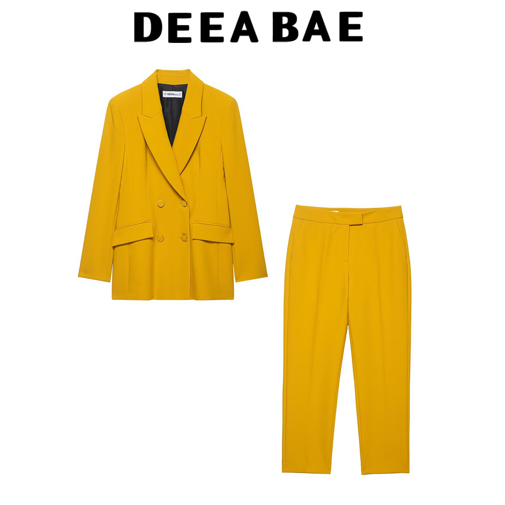 DEEABAE Collar long sleeved su - Shoulder Pad Set In 评论和价格