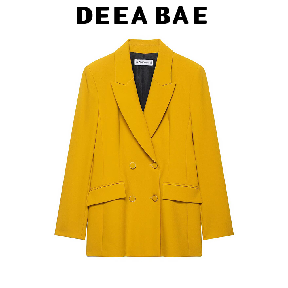 DEEABAE Collar long sleeved su - Shoulder Pad Set In 评论和价格