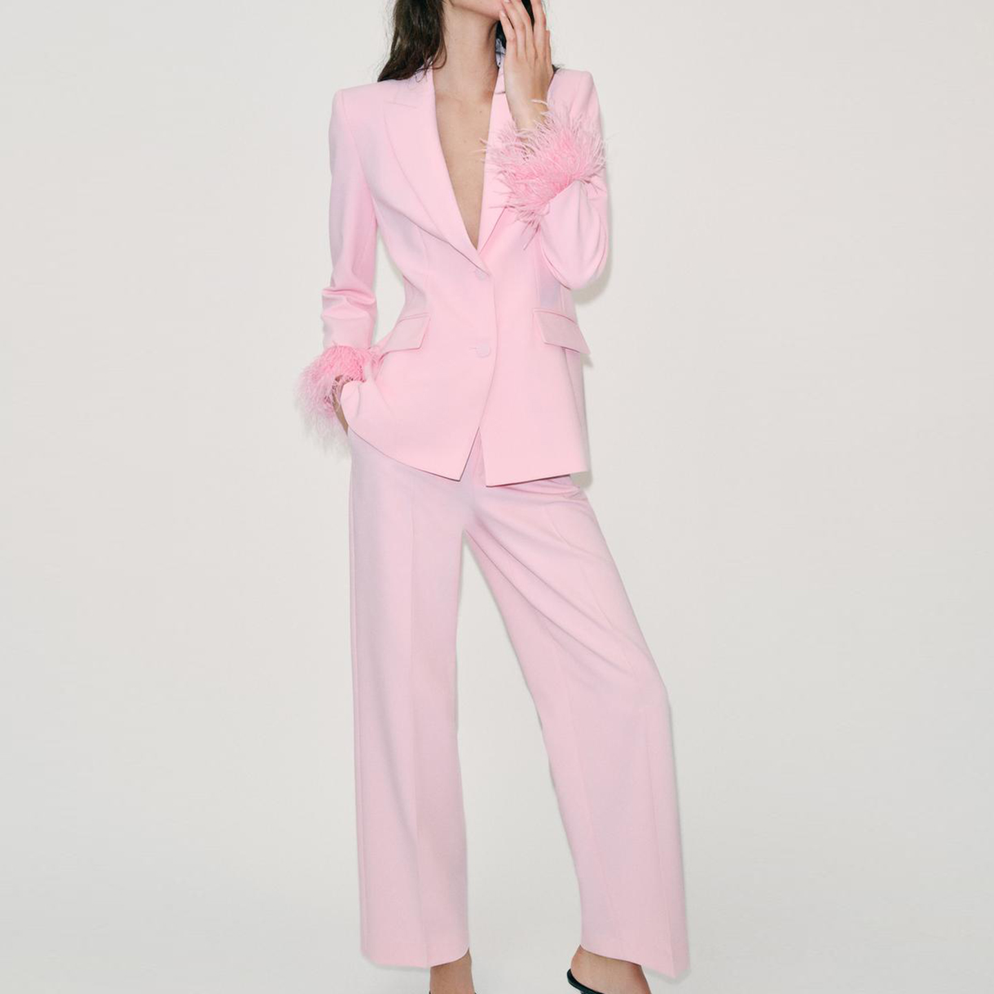 Women's Fashion Suit Set 2026  - Shoulder Pad Set In 评论和价格