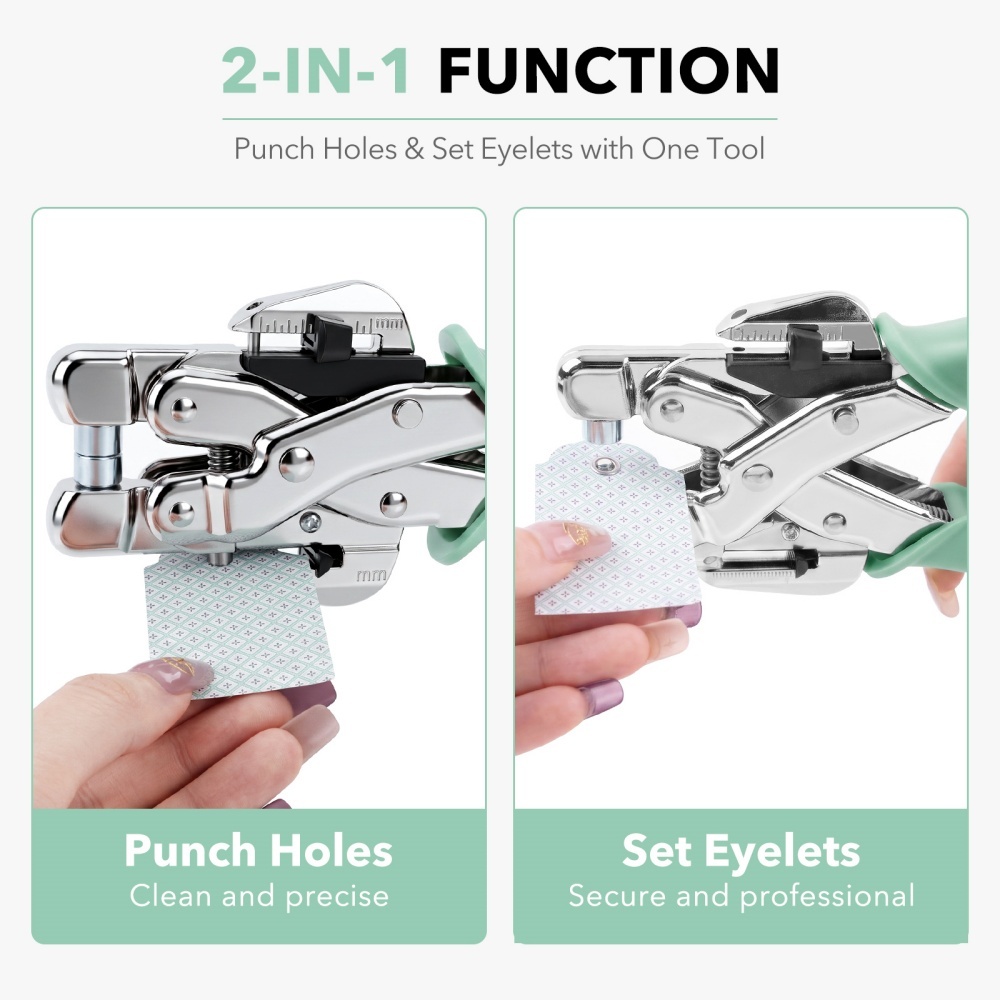 Grommet Tool Kit Handheld Hole - Sewing Kit 评论和价格