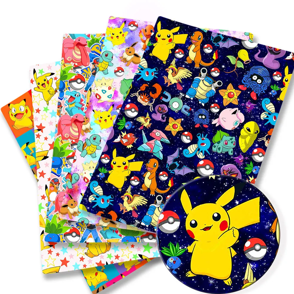 Pokemon Cartoon Fabric140*50cm - Sewing Production 评论和价格