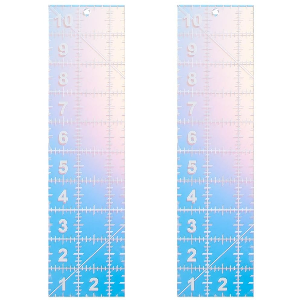 2pcs Quilting Acrylic Template - Textile Sewing Patterns 评论和价格