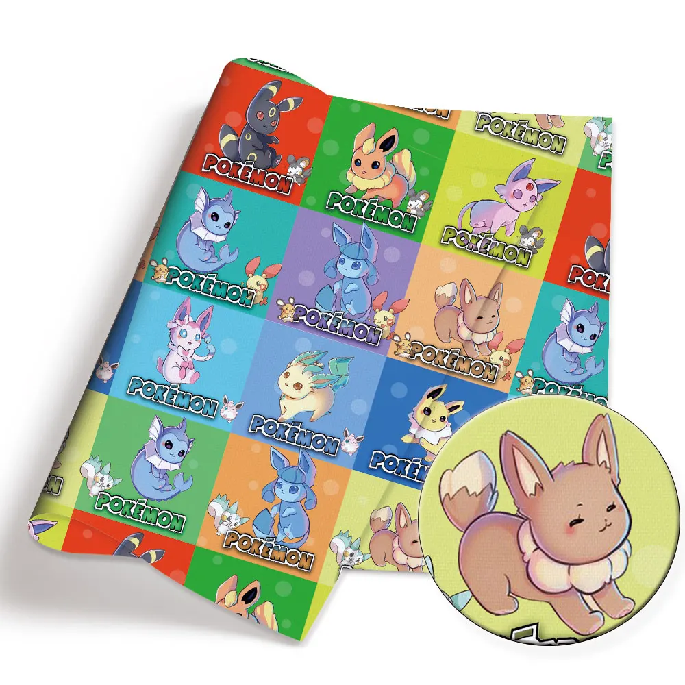 Pokemon Cartoon Fabric140*50cm - Sewing Production 评论和价格