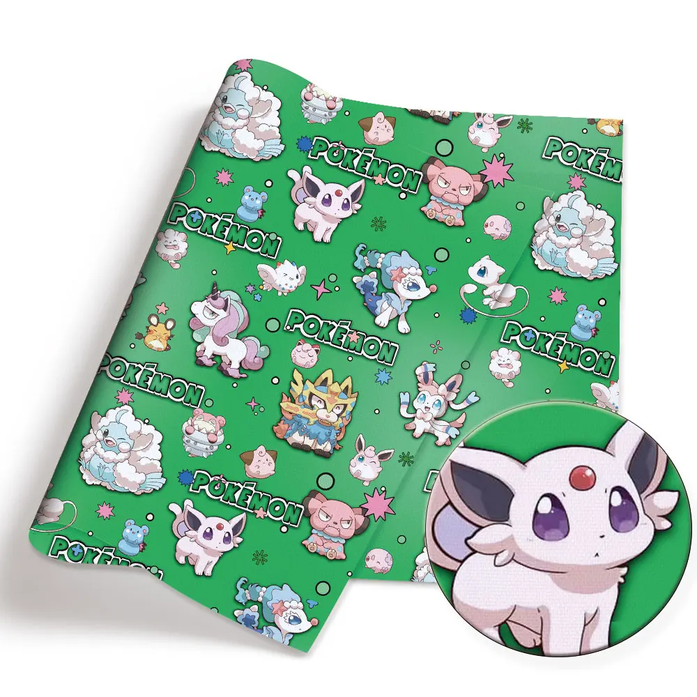 Pokemon Cartoon Fabric140*50cm - Sewing Production 评论和价格