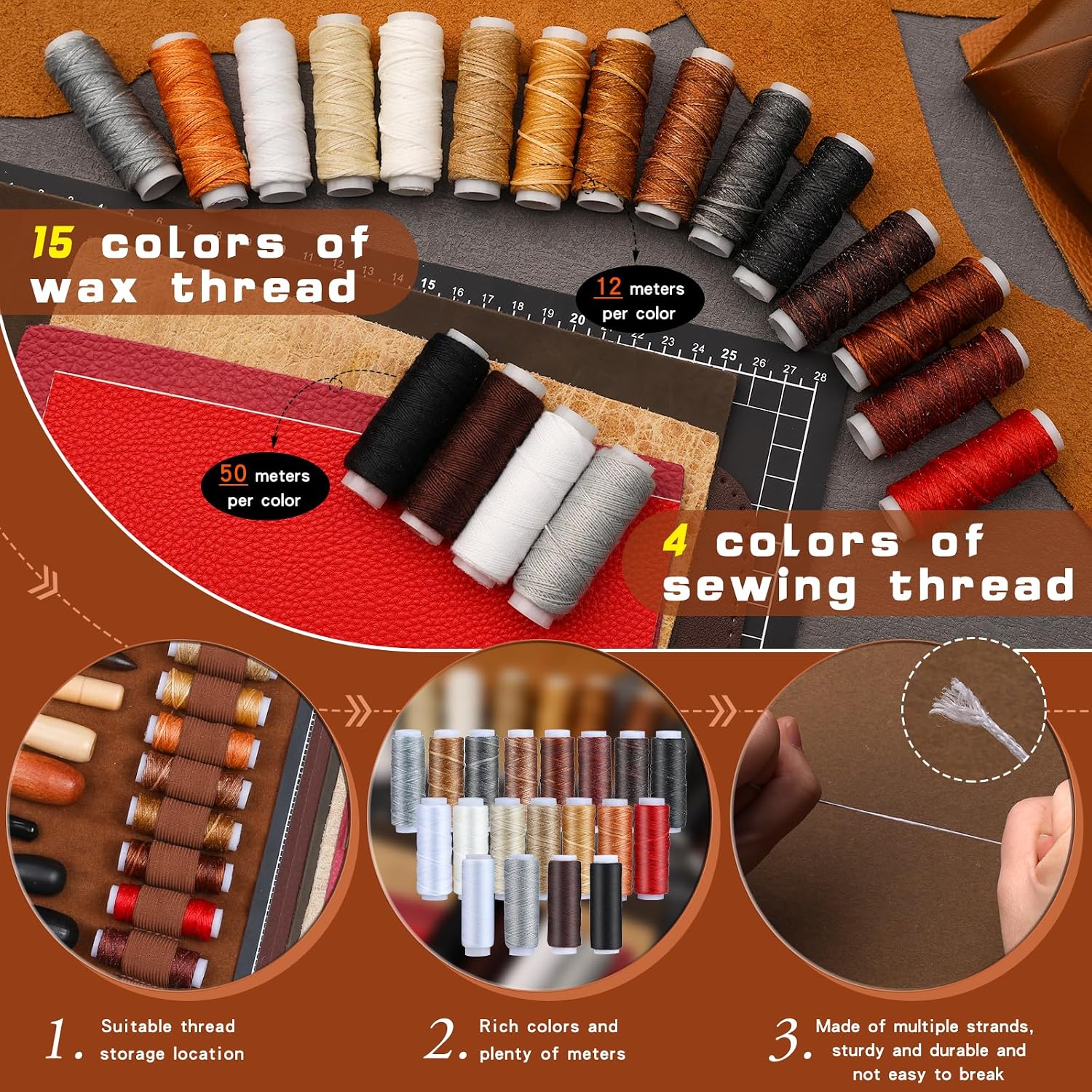 Leather Tooling Kit Leather Cr - Sewing Kit 评论和价格
