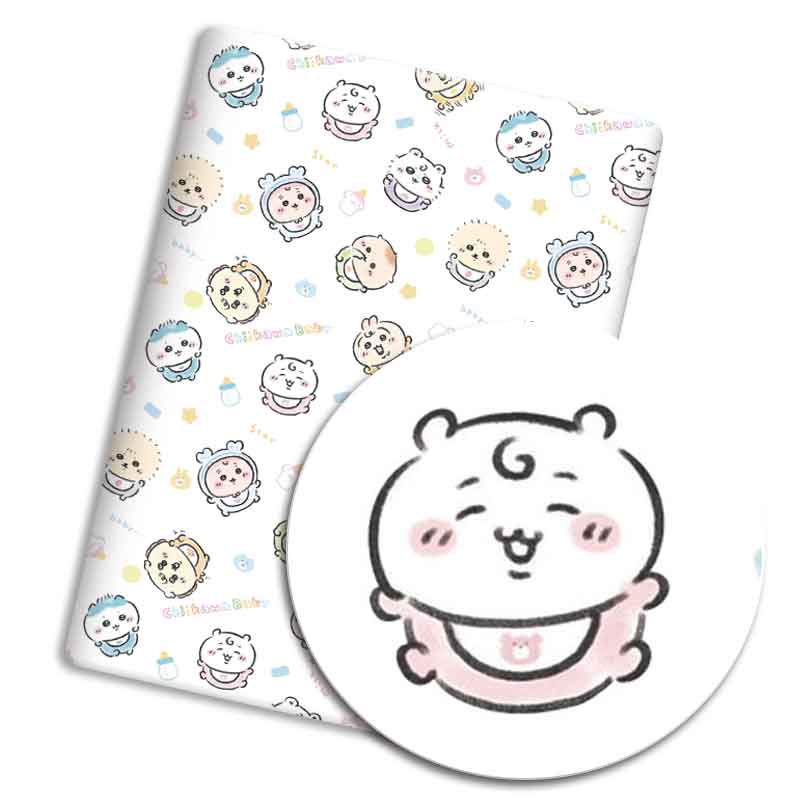 Cartoon fabric 140x50CM cotton - Textile For Sewing 评论和价格