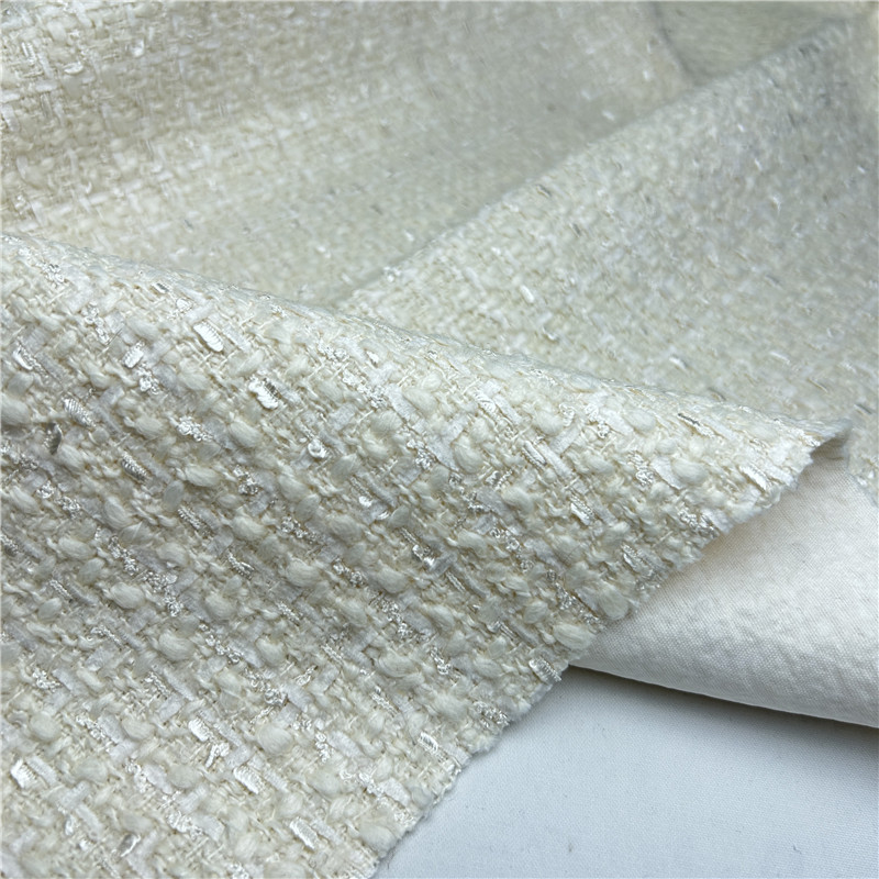 Beige French Luxury Draped Fri - Sewing Tweed 评论和价格