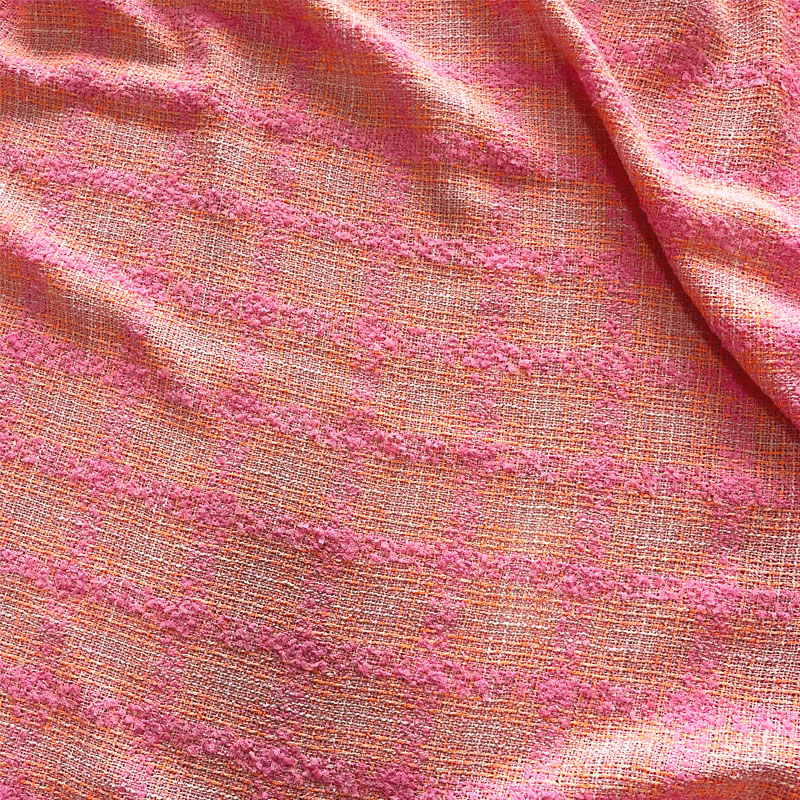 Pink and Orange Lattice With R - Sewing Tweed 评论和价格