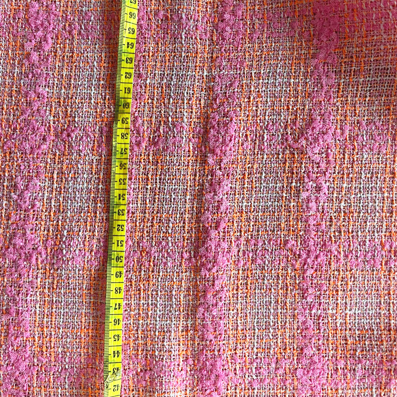 Pink and Orange Lattice With R - Sewing Tweed 评论和价格