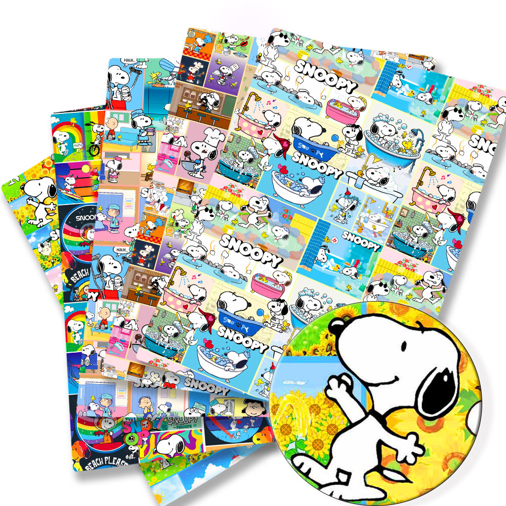 TAKARA TOMY Snoopy fabric140x5 - Textile For Sewing 评论和价格