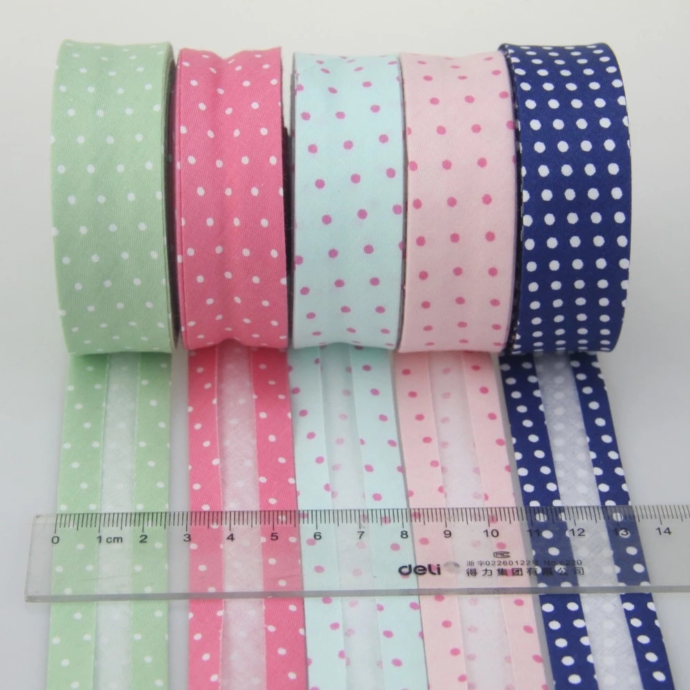 25mm Cotton Folded Bias Tape I - Binding Tape Bias 评论和价格