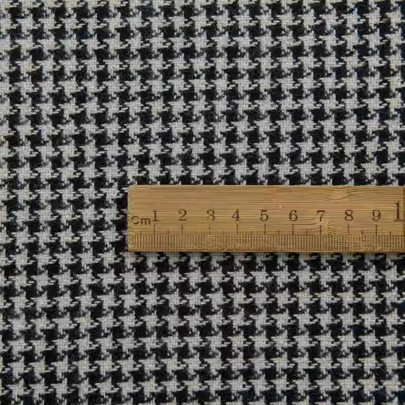 Light Coffee Small Houndstooth - Sewing Tweed 评论和价格