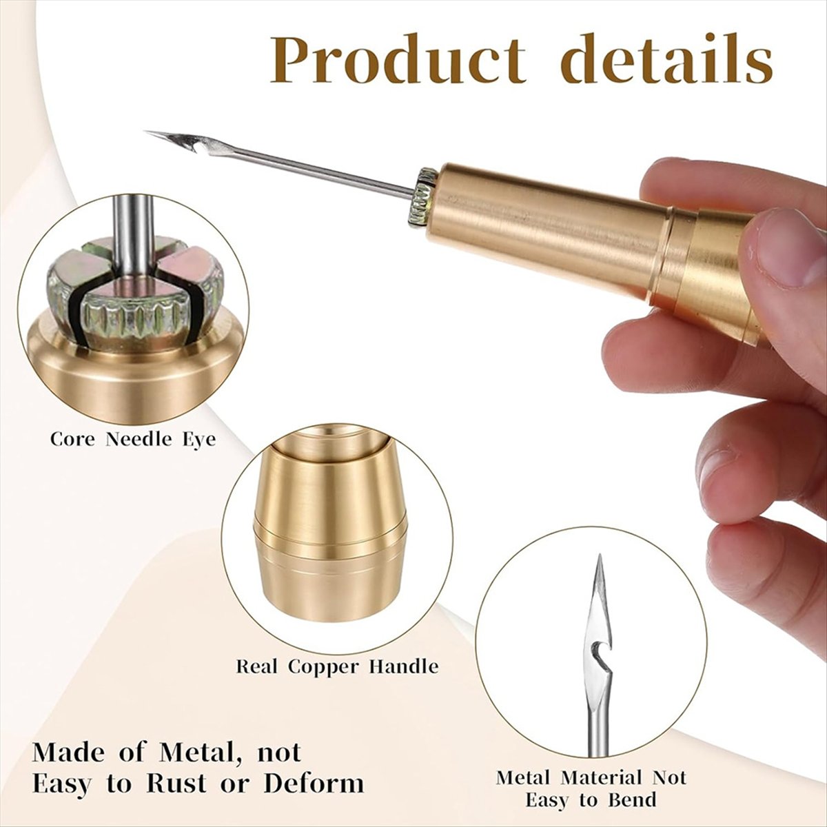 9pcs Leather Sewing Awl Kit wi - Sewing Kit 评论和价格