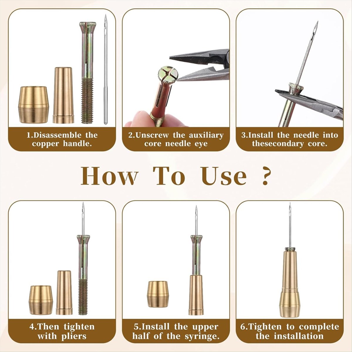 9pcs Leather Sewing Awl Kit wi - Sewing Kit 评论和价格