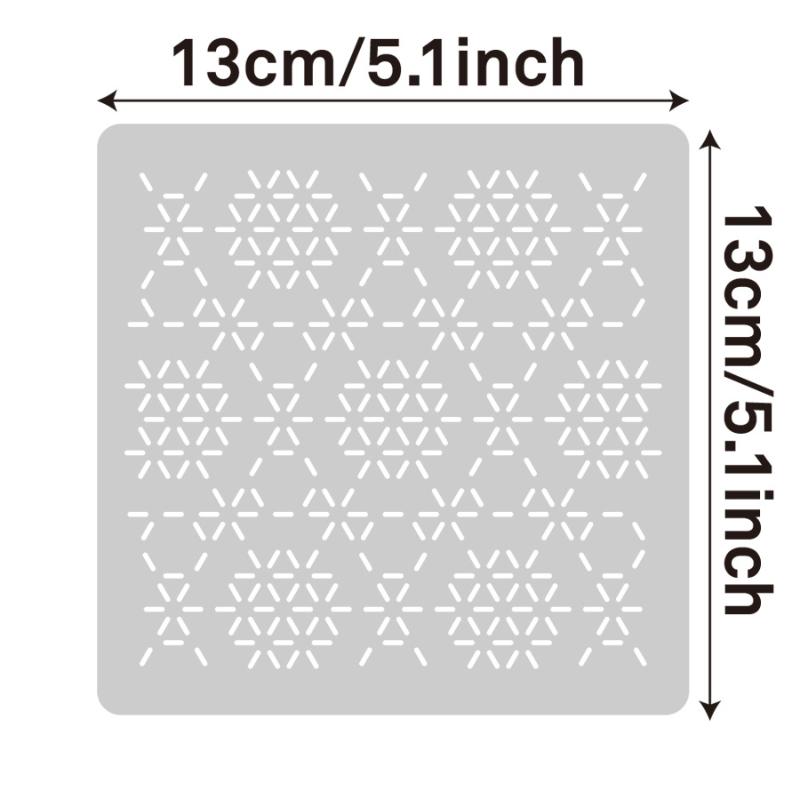 Embroidery Stencil Template Se - Textile Sewing Patterns 评论和价格
