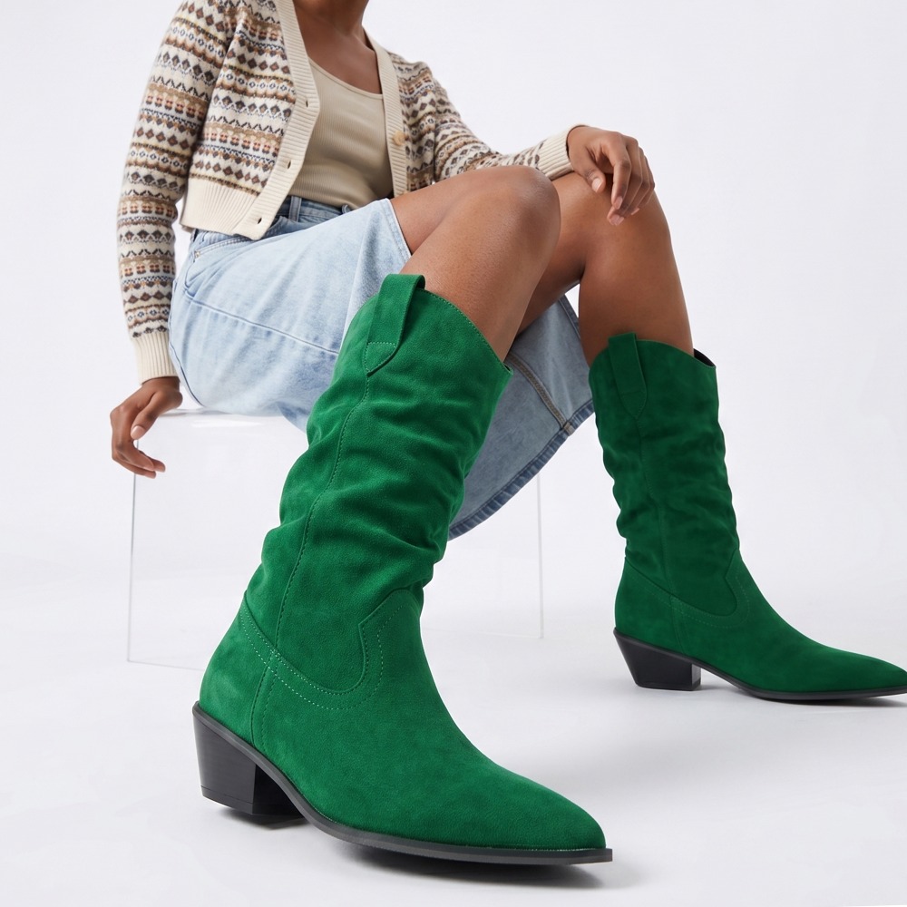 Fall Winter Velvet Short Boots - Sewing Fleece 评论和价格