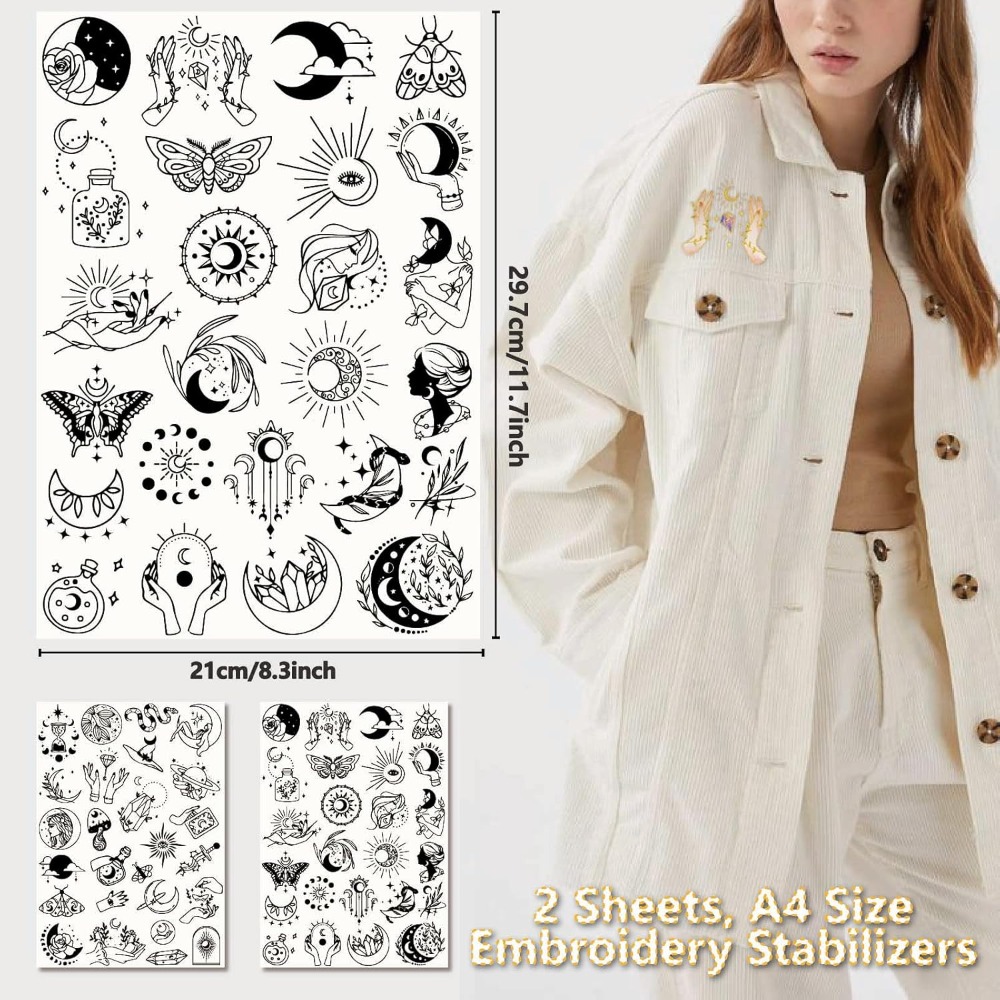 51Pcs Boho Moon Sun Water Solu - Sewing Factory 评论和价格